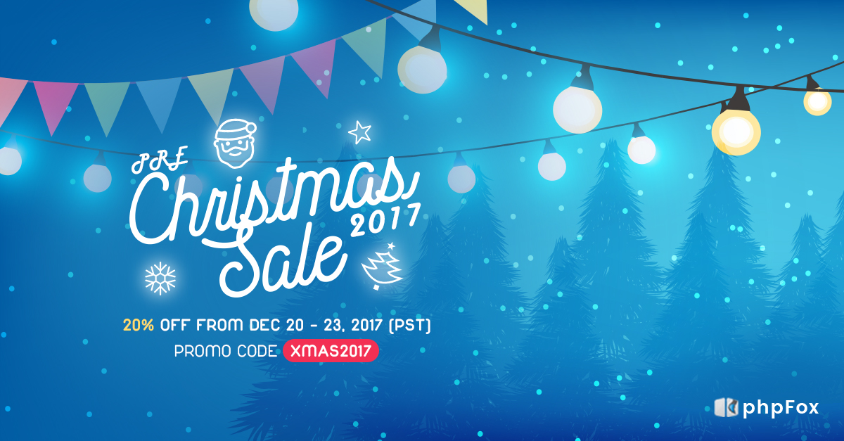 Christmas Holiday Sale from phpFox