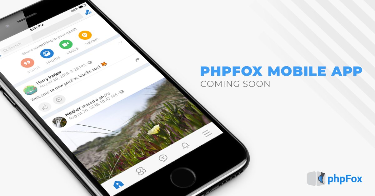 phpFox Mobile apps Sneak Peek!