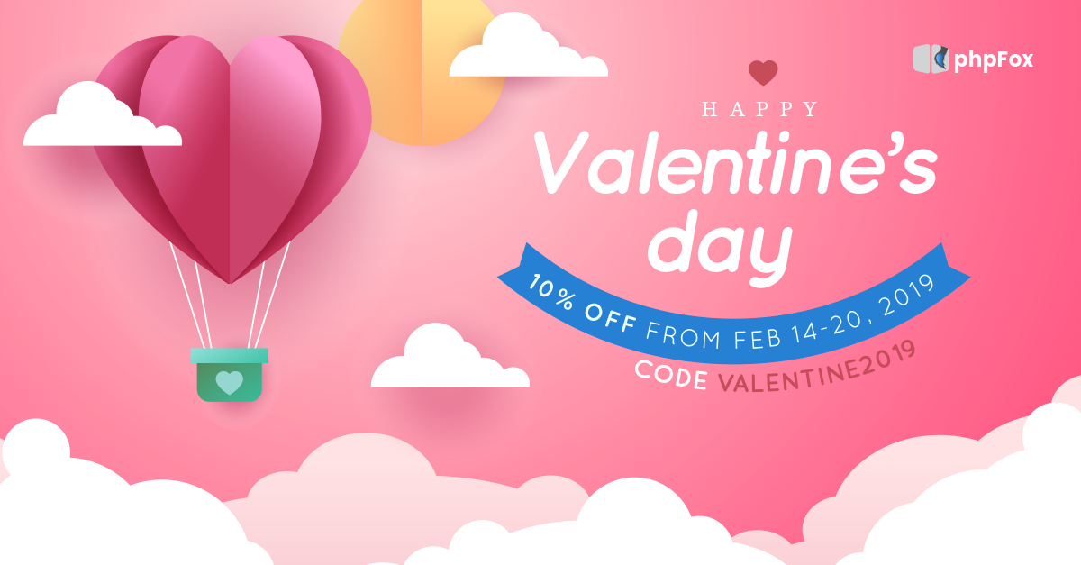 Love is all around on Valentine Promotion 2019!