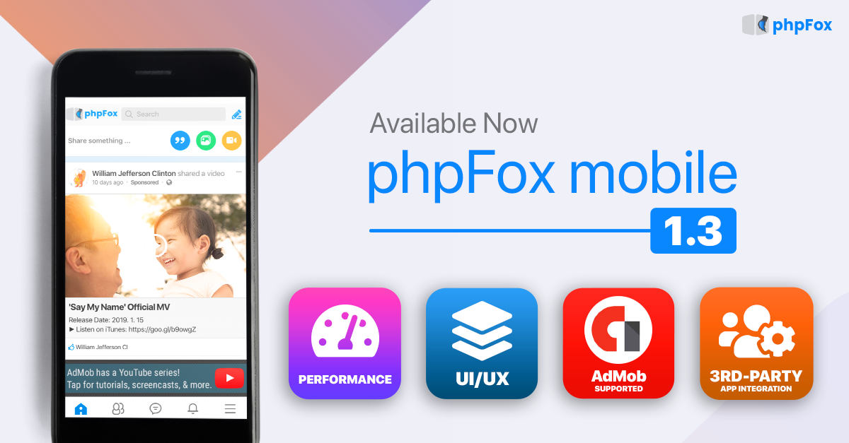 phpFox Mobile App version 1.3 Official Release