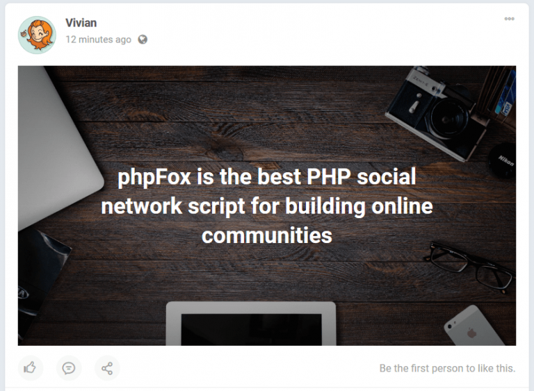 Feed Status Background