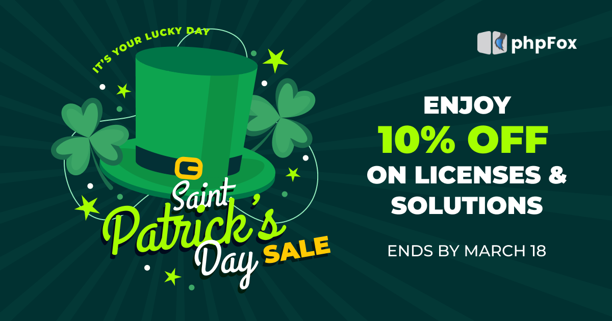 ☘️Feeling Lucky? It’s St. Patrick’s Day Sale!☘️