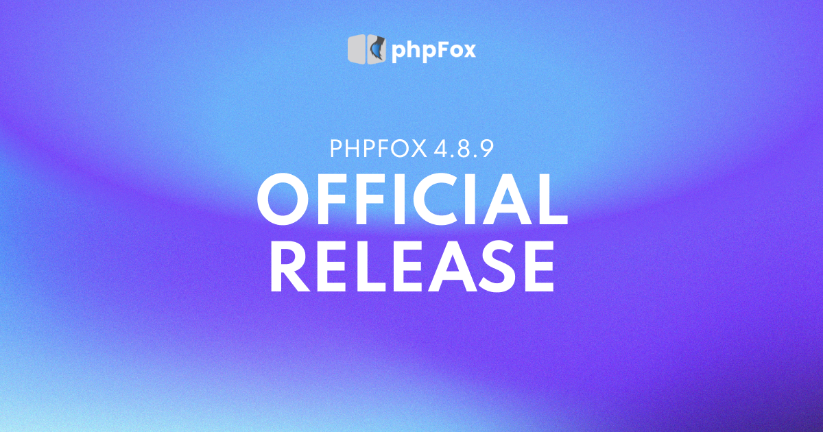 phpFox 4.8.9 Official Release