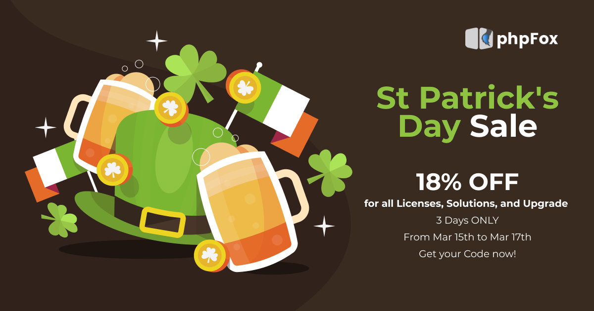Saint Patrick’s Day Lucky Promotion 2022