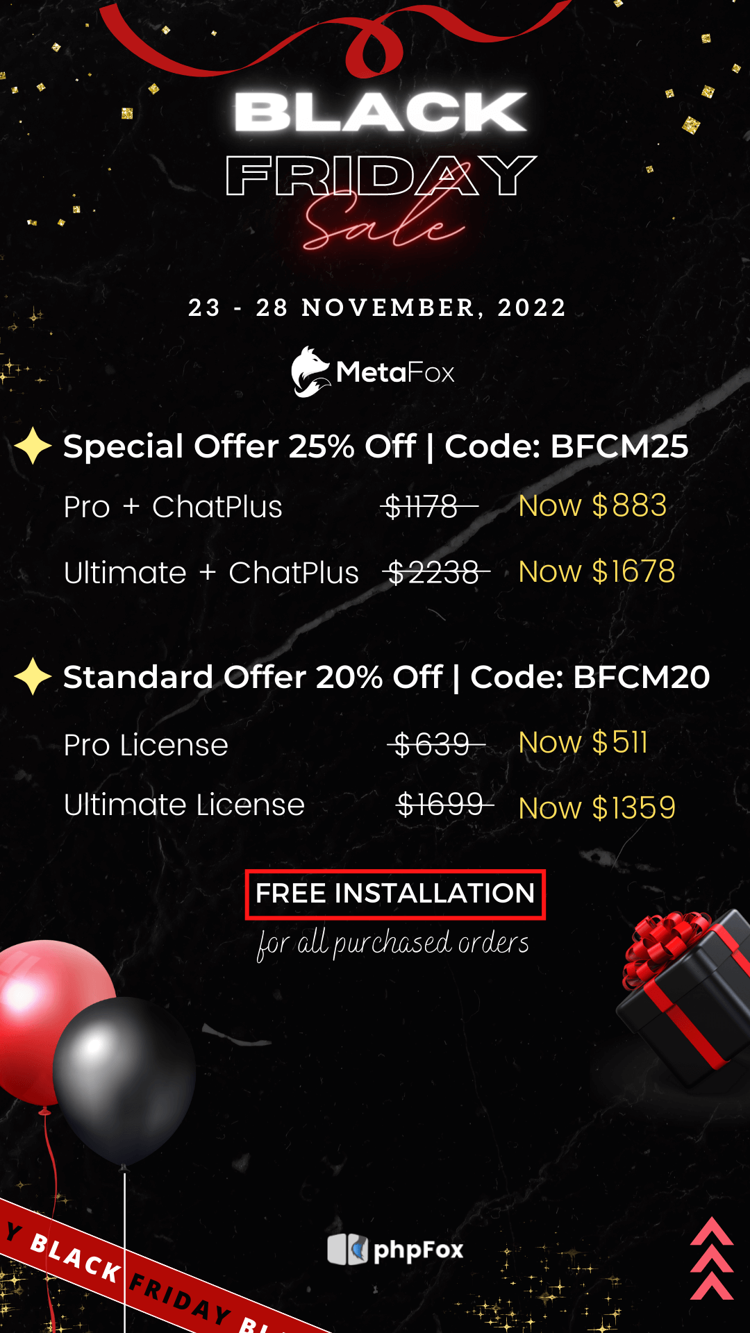 Cyber promotion MetaFox Deal