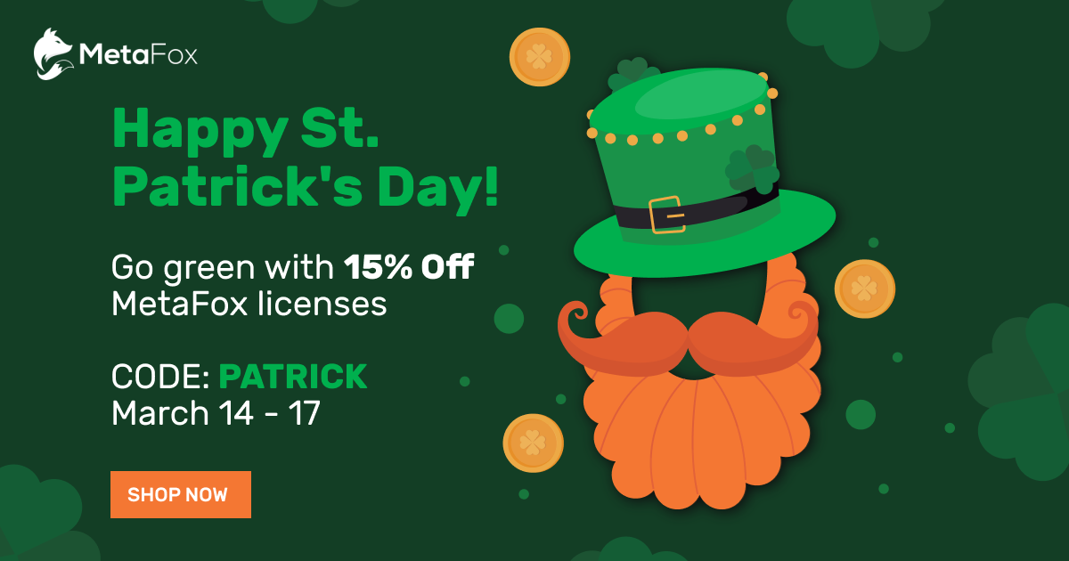 St. Patrick’s Day Special Promotion