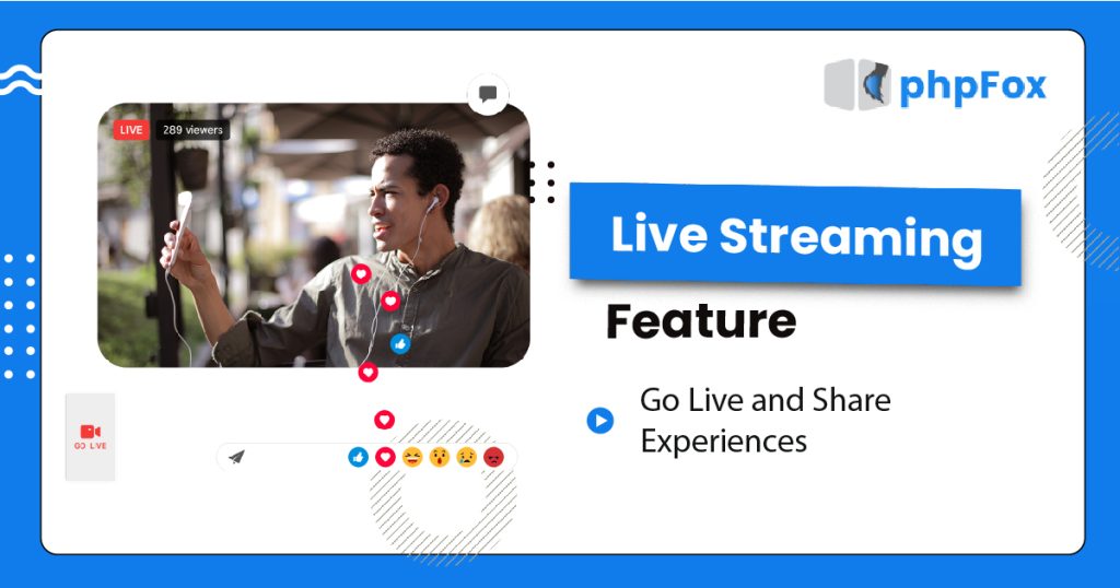 live streaming feature platform