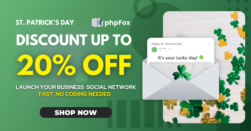 It’s your lucky day! St. Patrick’s Day sale