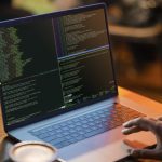 person front computer working html 1