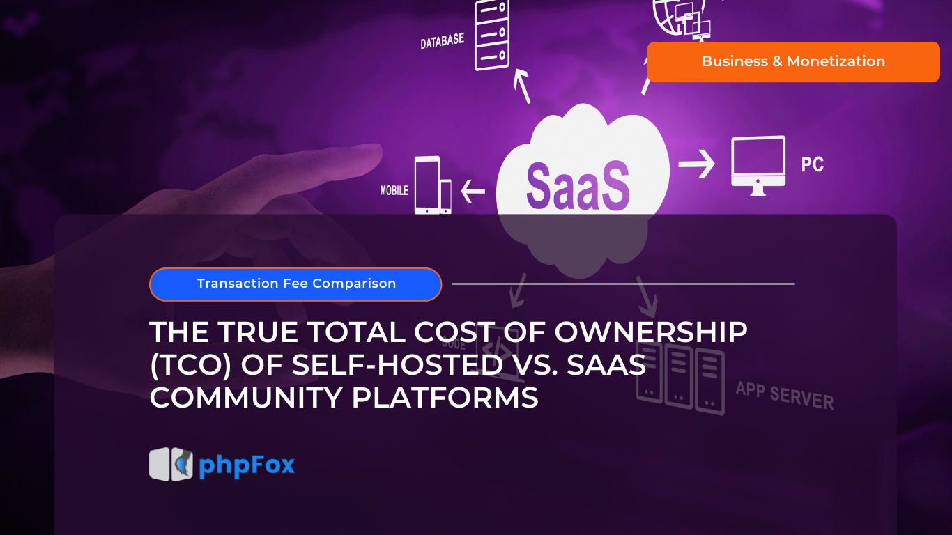 Beyond the Rental Model: The True Total Cost of Ownership (TCO) of Self-Hosted vs. SaaS Community Platforms