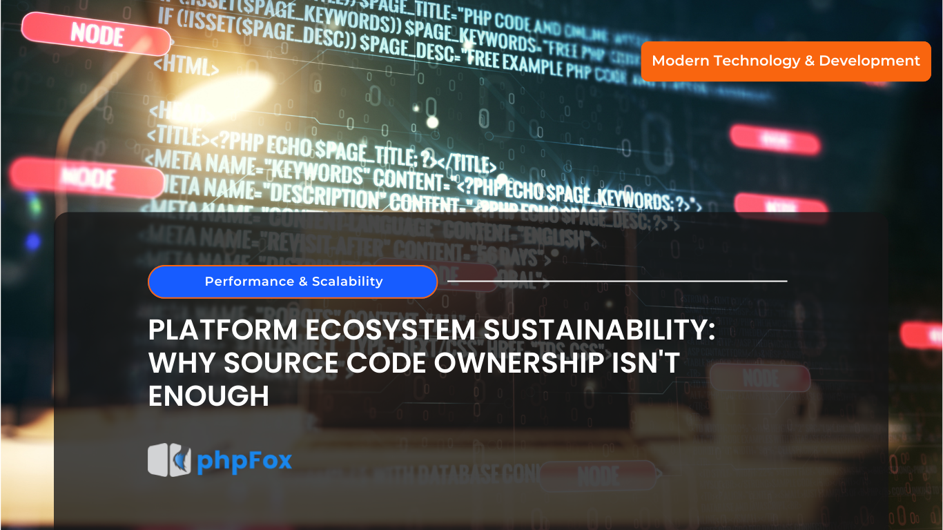 Platform Ecosystem Sustainability Why Source Code Ownership Isnt Enough