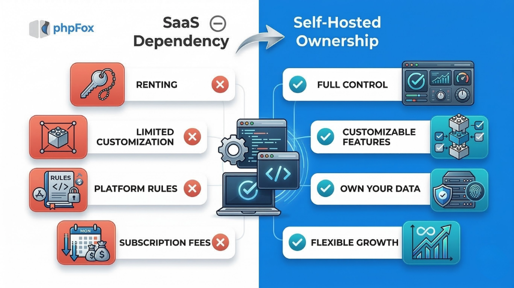 SaaS vs self hosted 2