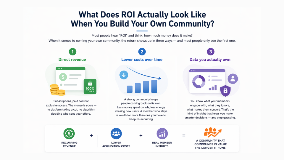 ROI when you build your own community