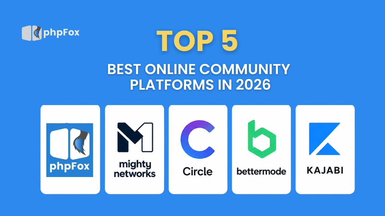 Top 5 Best Online Community Platforms in 2026