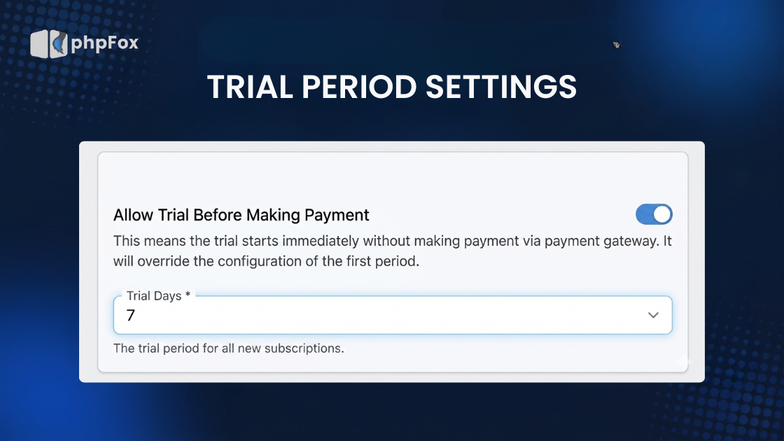 trial before payment