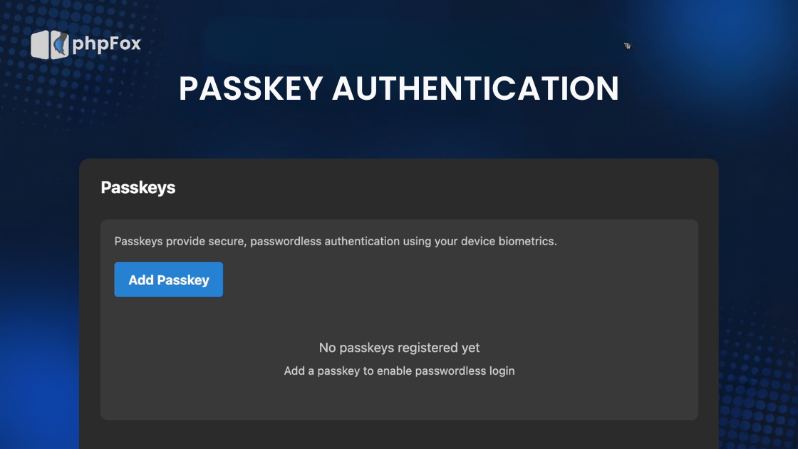 Passkey Authentication