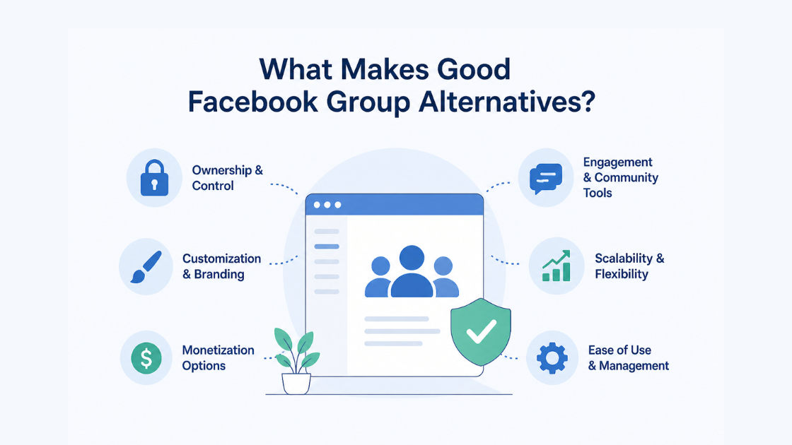 What Makes Good Facebook Group Alternatives?