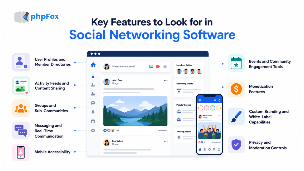 Key Features to Look for in Social Networking Software