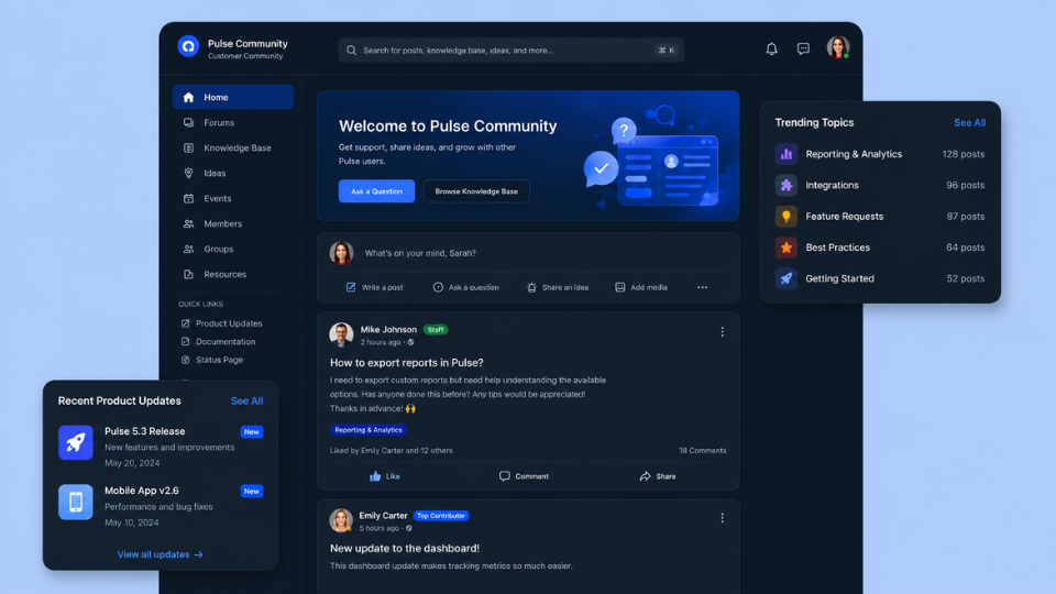 niche community platform for customer