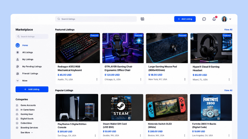 gaming niche community